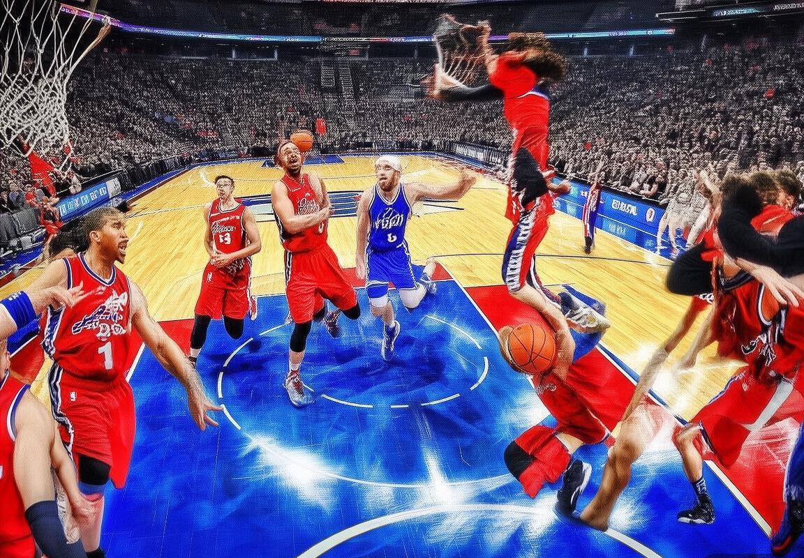 76人与掘金巅峰对决：精彩瞬间回顾与深度解析